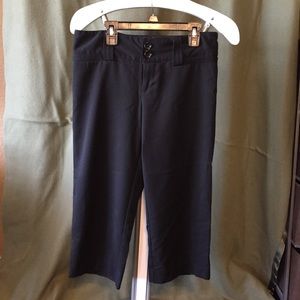Maurice’s Black Dress Capris. Size 3/4